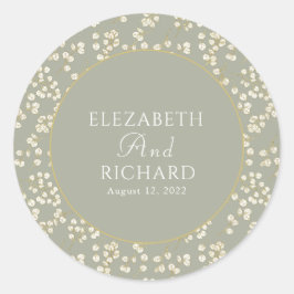 Adesivo Sage Green Dourado Eucalyptus deixa verde