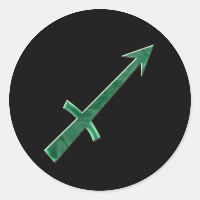 Adesivo Sagitário 3 Sticker (Frente)