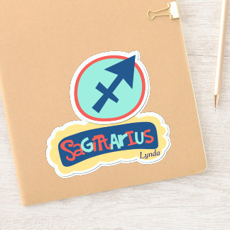 Adesivo Sagitário do Contorno Zodíaco Arqueiro