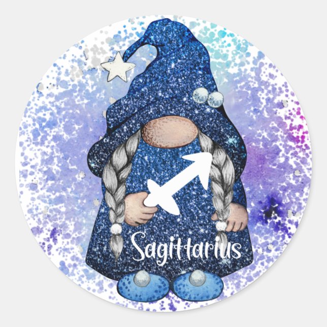 Adesivo Sagittarius Gnomo (Frente)