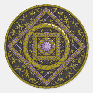 Adesivo Sagittarius Mandala Sticker