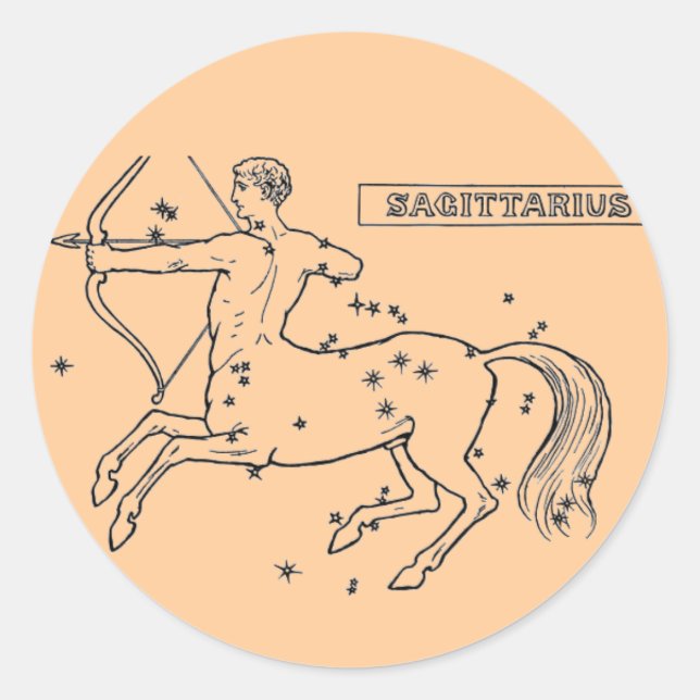 Adesivo Sagittarius Sticker (Frente)