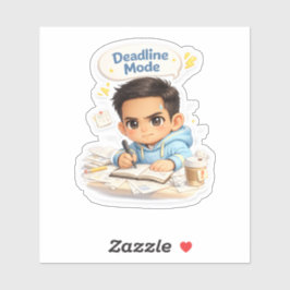 Adesivo Sago - Cute Deadline Mode Sticker