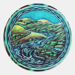 Adesivo Sagrado River Mandala Sticker