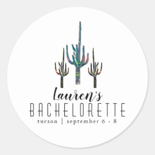 Adesivo Saguaro Cactus Bachelorette Personalizado