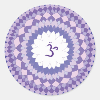 Adesivo Sahasrara chakra mandala