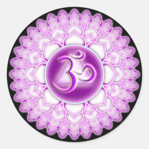 Adesivo Sahasrara ou coroa o 7o Chakra