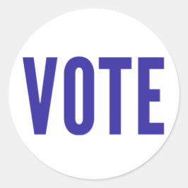 Adesivo Saia da votação: votação (azul)