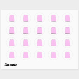 Adesivo Saia Rosa Minimalista Presente de Moda
