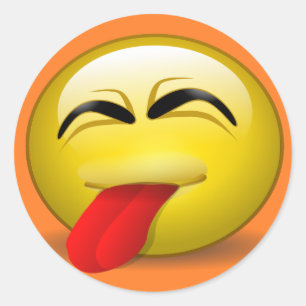 Adesivo Saída da língua