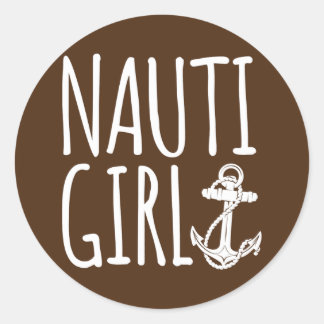 Adesivo Sailing Nauti Girl Boating