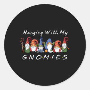 Adesivo Saindo Com Meu Amigo Gnomies Gnomes