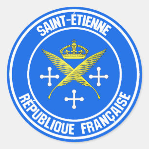 Adesivo Saint-Étienne Round Emblem