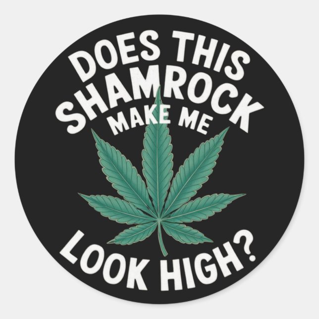 Adesivo Saint Patricks Funny Party for Cara Excelente Para (Frente)