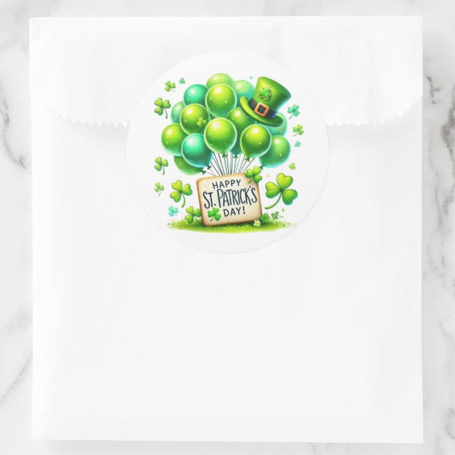 Adesivo Saint Patrick's Stickers (Bolsa)