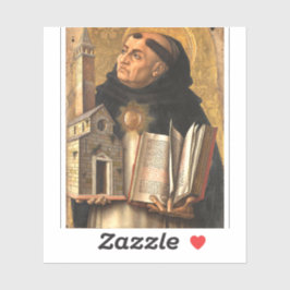 Adesivo Saint Thomas Aquinas Doctor of Truth