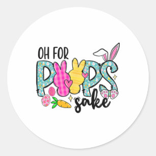 Adesivo Sake Funny Easter Impressão Gles Felz pascoa Wo