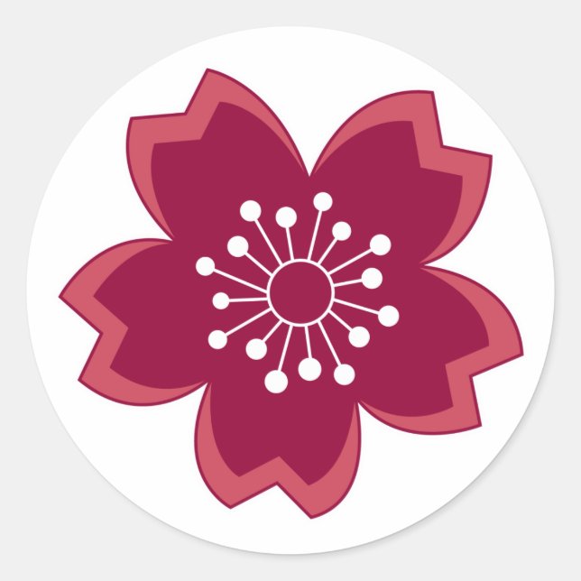 Adesivo Sakura Sticker (Frente)