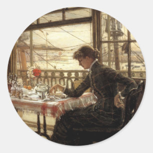 Adesivo Sala com uma vista do porto