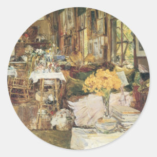 Adesivo Sala de Flores por Childe Hassam, Arte Fino Vintag