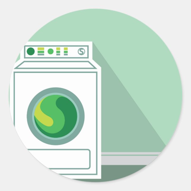 Adesivo Sala de Lavagem da Máquina (Frente)
