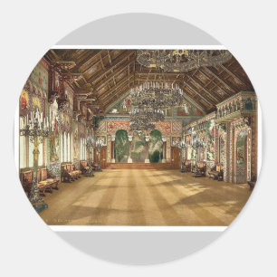 Adesivo Sala de música, Castelo de Neuschwanstein, Bavier
