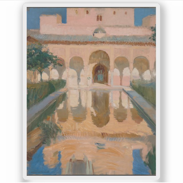 Adesivo Sala dos Embaixadores, Alhambra, Granada (Frente)