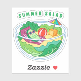 Adesivo Salada de Verão