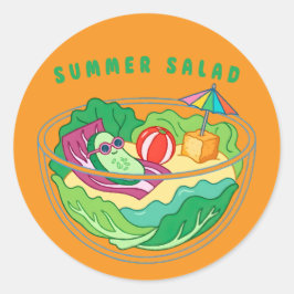 Adesivo Salada de Verão