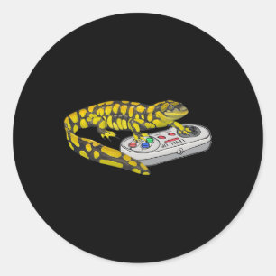 Adesivo Salamander Jogando Videogames Salamanders Gamers