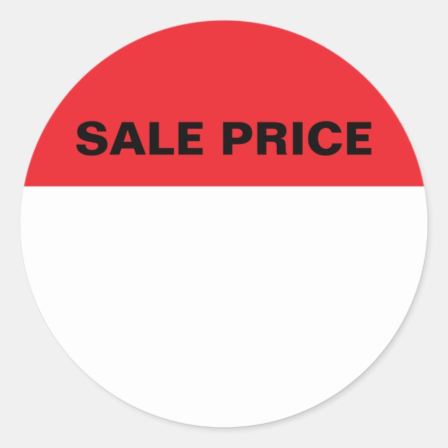 Adesivo Sale Price Sticker Label (Frente)