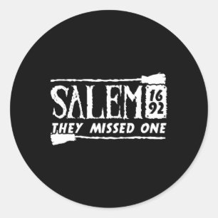 Adesivo Salem 1692 Eles Perderam Um Bruxo De Halloween 6