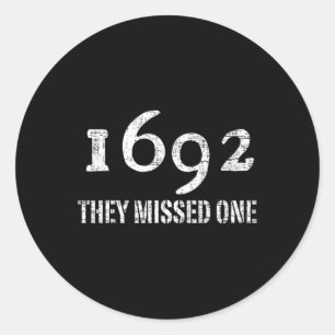 Adesivo Salem 1692 Eles Perderam Um Figurino No Halloween