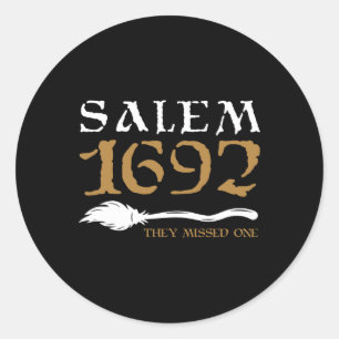 Adesivo Salem 1692 Perderam Um Bruxo De Halloween 9