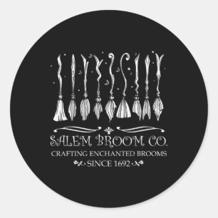 Adesivo Salem Broom Company Para Um Ventilador De Hallowee