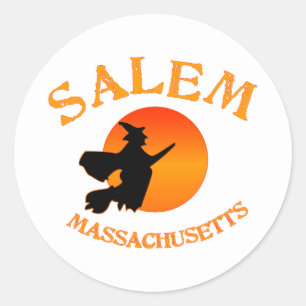 Adesivo Salem Massachusetts Halloween Witch