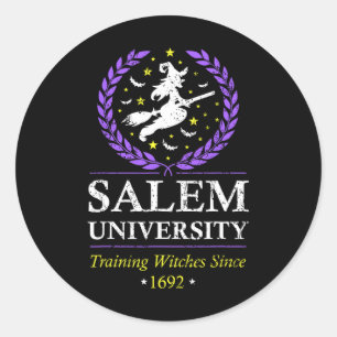Adesivo Salem Witch Treinando Mulheres de Halloween