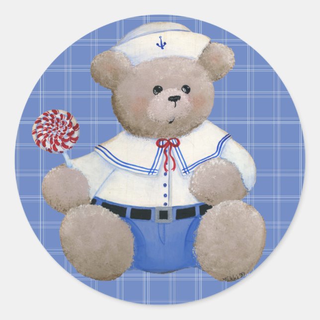 Adesivo Salior Bear Sticker (Frente)