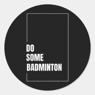 Adesivo Salmão de Badminton Shuttle Racket Joga Challe