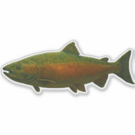 Adesivo Salmon Cut-out Sticker
