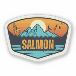 Adesivo Salmon, Idaho