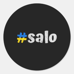 Adesivo Salo Ucraniano Comida Tradicional Divertida Ucrâni