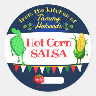 Adesivo Salsa cactus corn tomate casado por latas