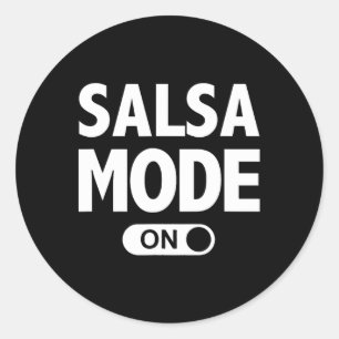 Adesivo Salsa Dance Funny Dancing Mode On
