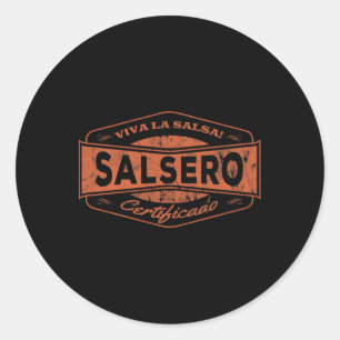 Adesivo Salsero - Salsa Dançando I Salsa Dance Clothing