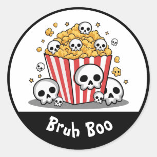 Adesivo salsichas de pipoca assustadas Boo Crianças person