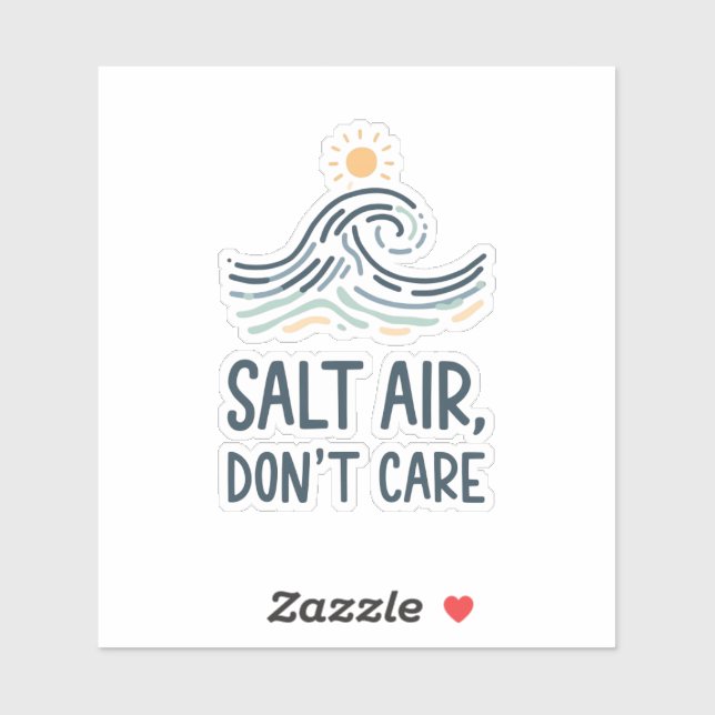 Adesivo salt air dont care (Folha)