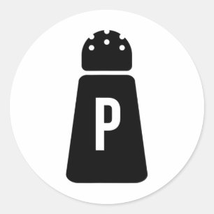 Adesivo Salt E Pepper Agitam Casais Engraçados