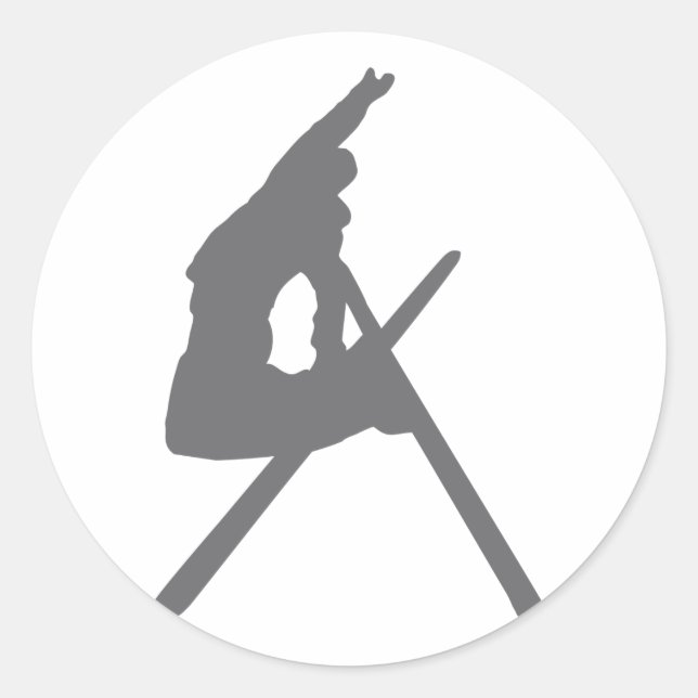 Adesivo salto esquiador (Frente)