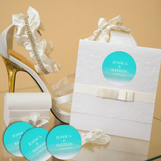 Adesivo Salty Kisses I Niagara I Sandy Beach Wedding (Criador carregado)